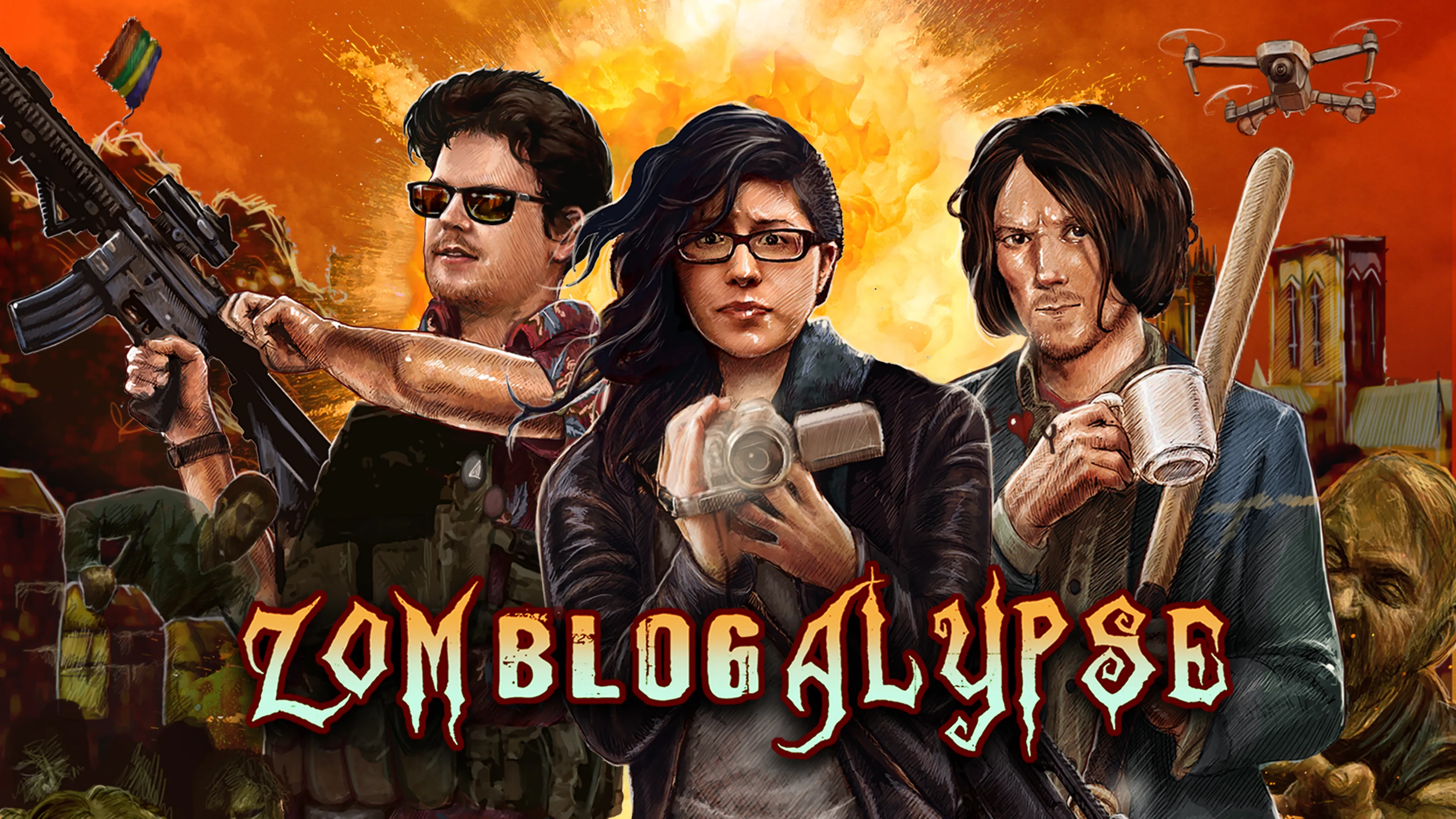 Zomblogalypse poster